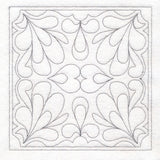 Feather Quilting Square