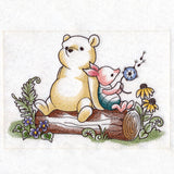Pooh Bear and Friends Sitting