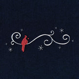 Frosted Cardinal Border