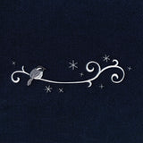 Frosted Chickadee Border