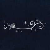 Frosted Chickadee Border