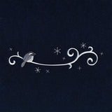 Frosted Chickadee Border