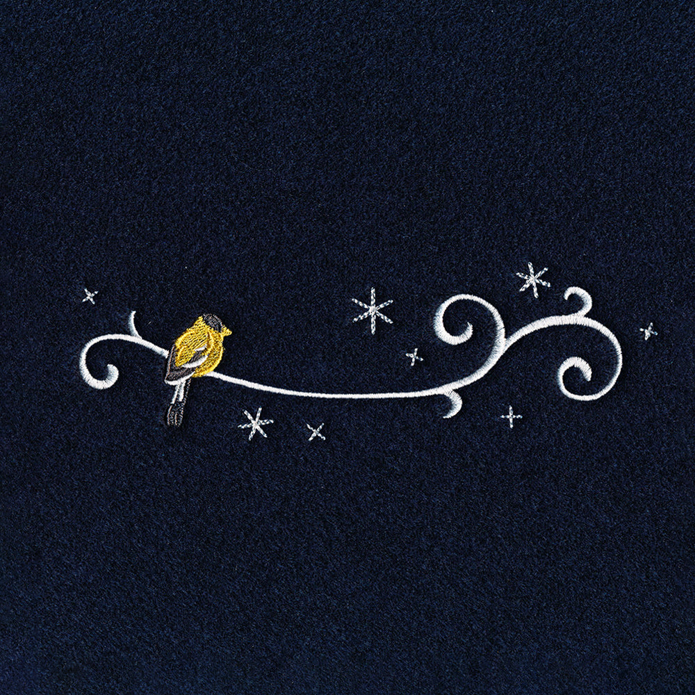 Frosted Goldfinch Border