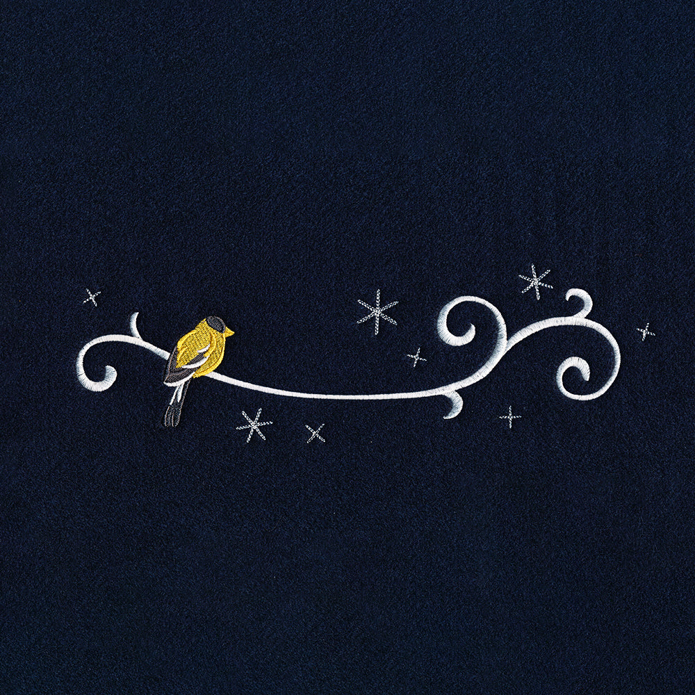 Frosted Goldfinch Border