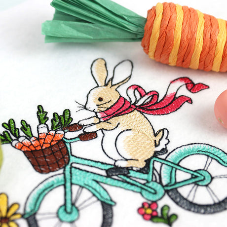 Spring Bunny Bicycle