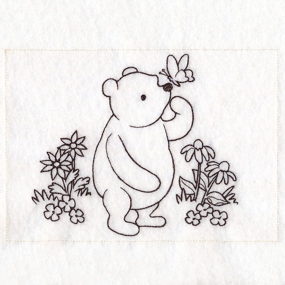 Pooh Bear and Friends Butterfly