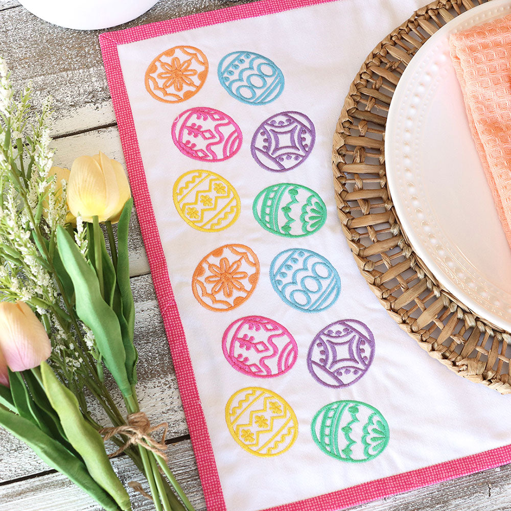 Happy Spring Egg Border