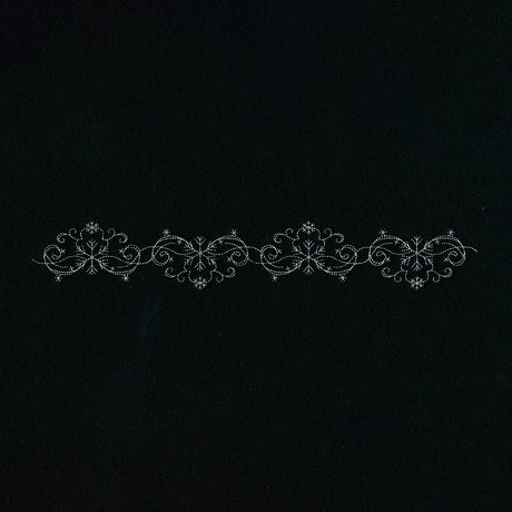 Delicate Snowflake Border 2