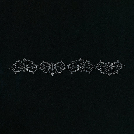 Delicate Snowflake Border 2