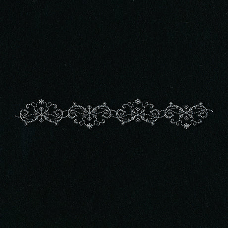 Delicate Snowflake Border 2