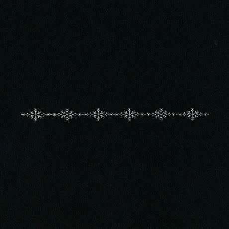 Delicate Snowflake Border 4