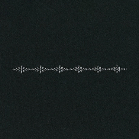 Delicate Snowflake Border 4