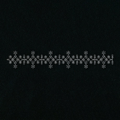 Delicate Snowflake Border 5