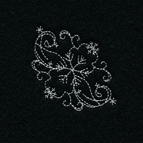 Delicate Snowflake Corner 2