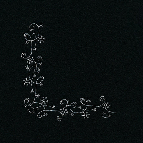 Delicate Snowflake Corner 3