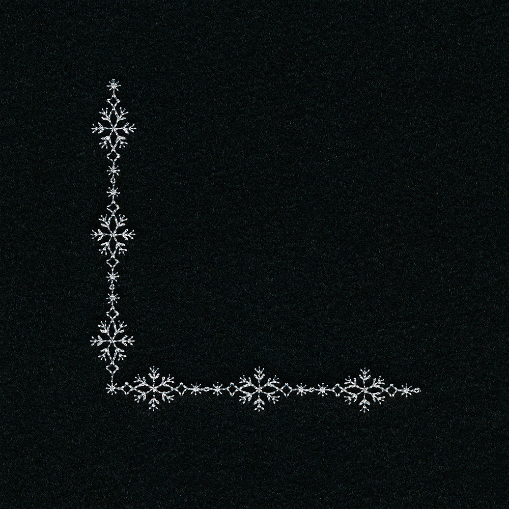 Delicate Snowflake Corner 4