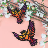 Colorful Bird in Flight 3 (Lace)