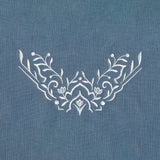 Heirloom Flowers - Corner 1 (Whitework)