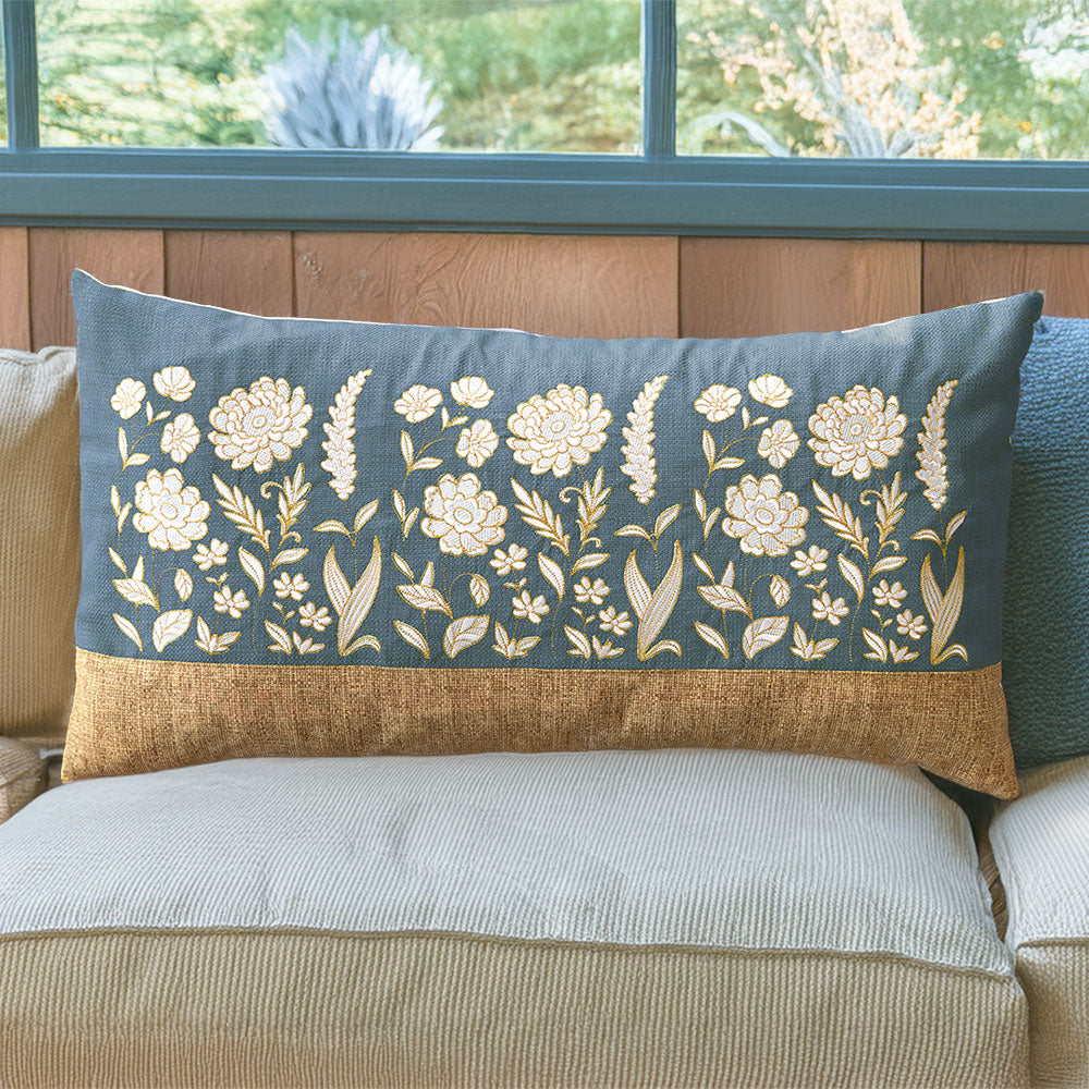 Elegant Florals in Bloom Square