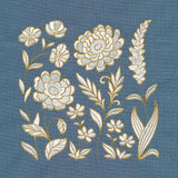 Elegant Florals in Bloom Square