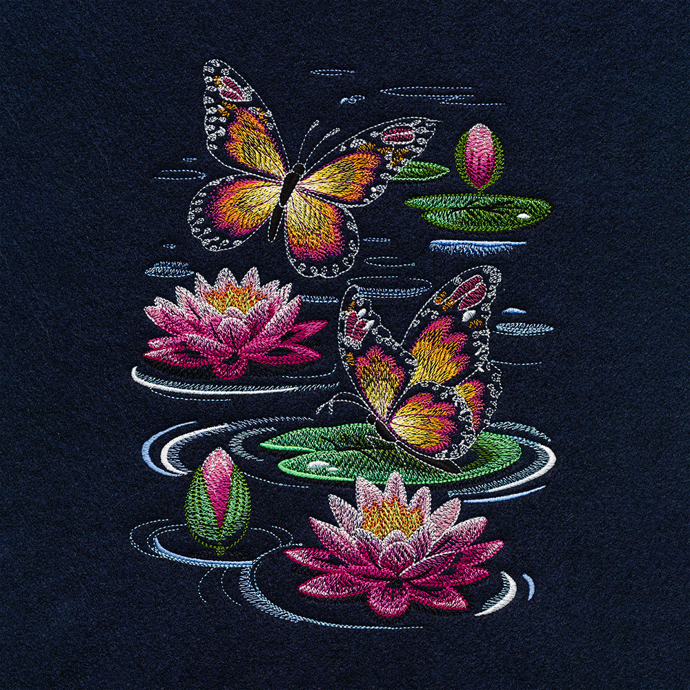 Spring on the Water Butterfly Feature