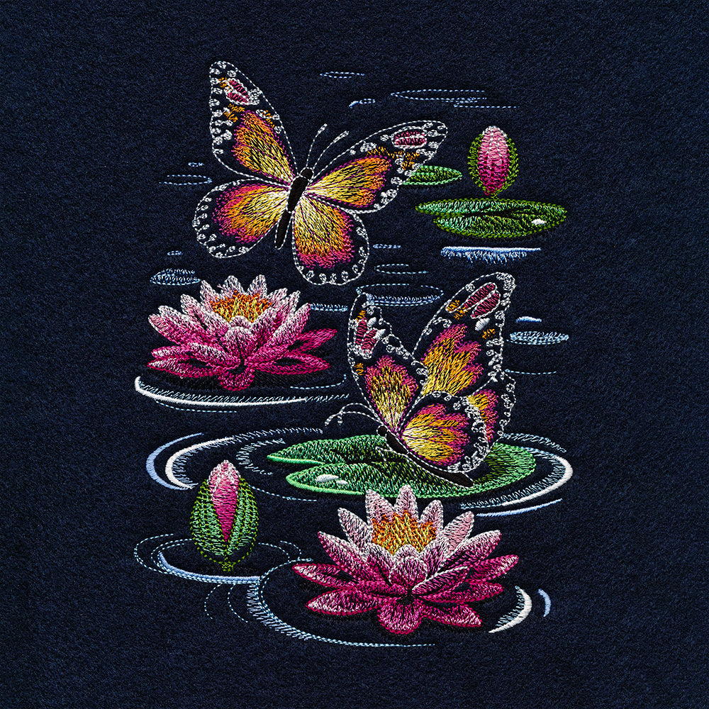 Spring on the Water Butterfly Feature
