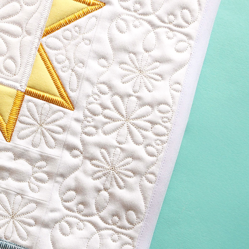 Prairie Petal Quilt Thick Border