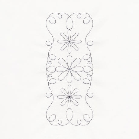 Prairie Petal Quilt Thick Border