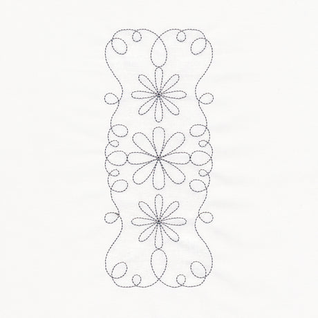 Prairie Petal Quilt Thick Border