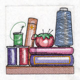 Build a Crafty Bookshelf Quilt - Thread and Pincushion
