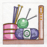 Build a Crafty Bookshelf Quilt - Knitting