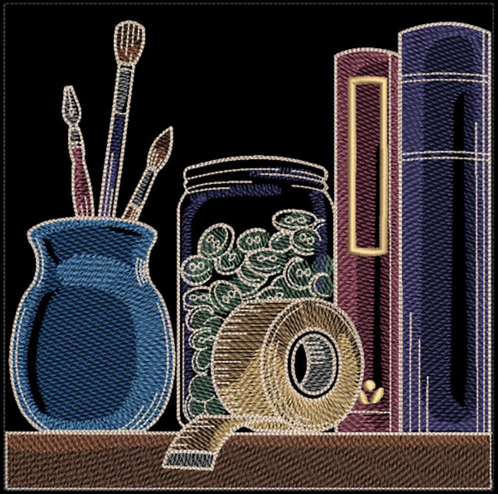 Build a Crafty Bookshelf Quilt - Crafting Supplies