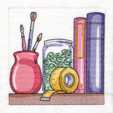 Build a Crafty Bookshelf Quilt - Crafting Supplies