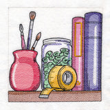 Build a Crafty Bookshelf Quilt - Crafting Supplies