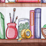 Build a Crafty Bookshelf Quilt - Crafting Supplies