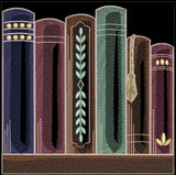 Build a Crafty Bookshelf Quilt- 6 Book Row