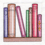Build a Crafty Bookshelf Quilt - 7 Book Row