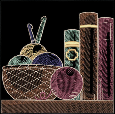 Build a Crafty Bookshelf Quilt - Crochet