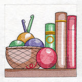 Build a Crafty Bookshelf Quilt - Crochet