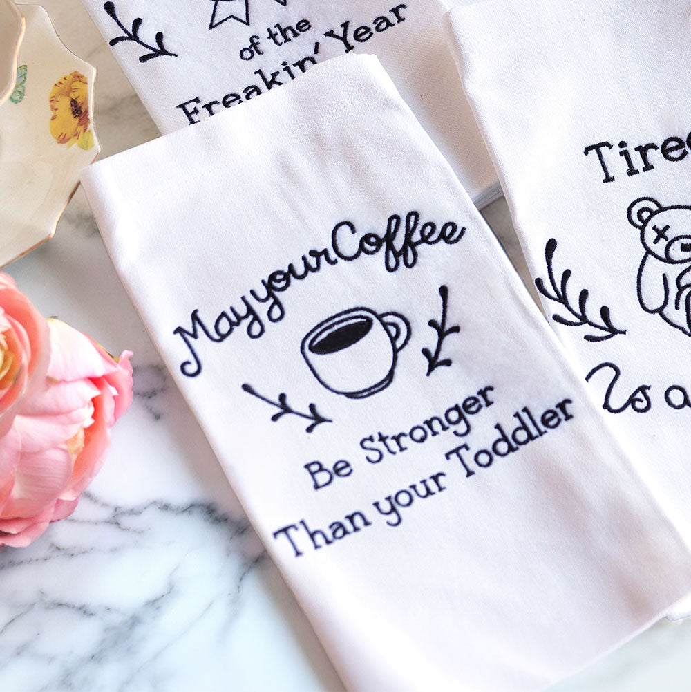 Saucy Mom Sayings - Stronger Than Your Toddler