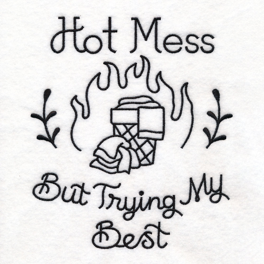 Saucy Mom Sayings - Trying My Best