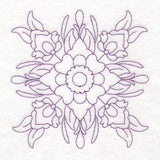 Rosemaling Blooms Quilting - Buds and Blooms (Double Run)