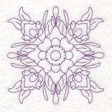 Rosemaling Blooms Quilting - Buds and Blooms (Double Run)