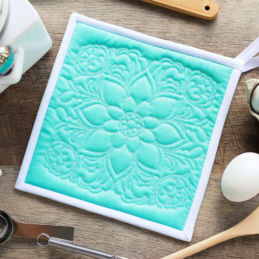 Rosemaling Blooms Quilting - Bold Bloom (Double Run)