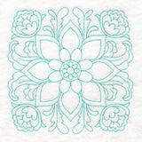 Rosemaling Blooms Quilting - Bold Bloom (Double Run)