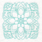 Rosemaling Blooms Quilting - Bold Bloom (Double Run)