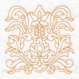Rosemaling Blooms Quilting - Stacked Blooms (Double Run)