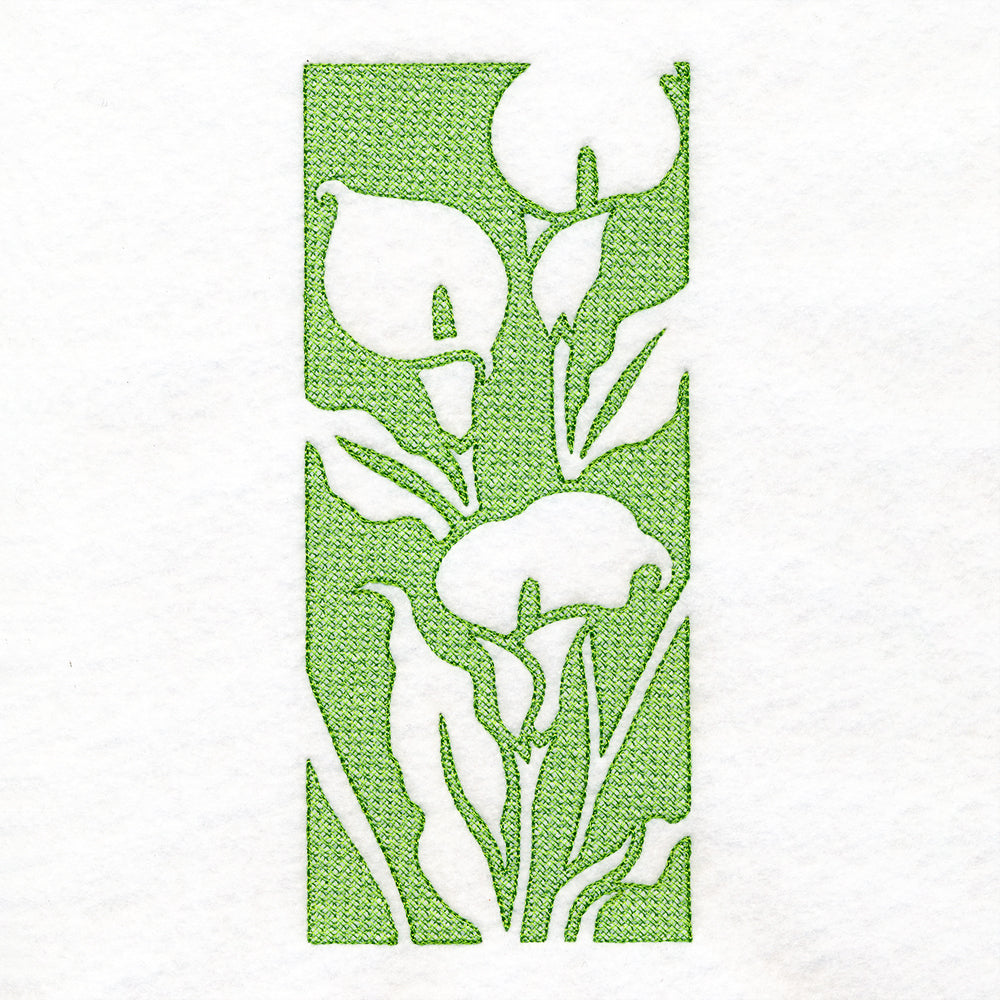 Spring Flowers - Cala Lily (Embossed)