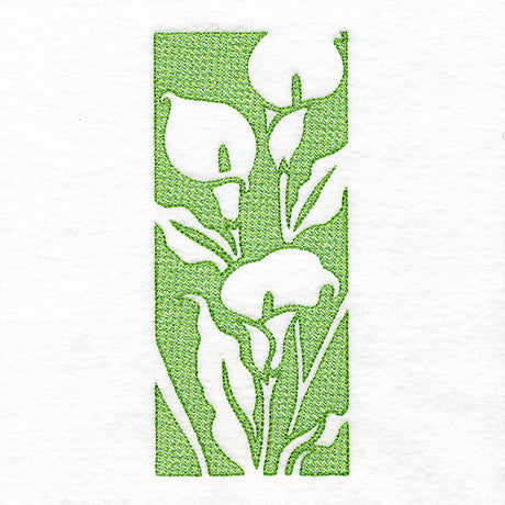 Spring Flowers - Cala Lily (Embossed)