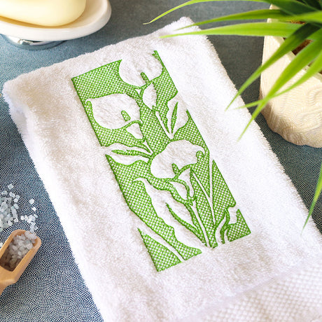 Spring Flowers - Cala Lily (Embossed)